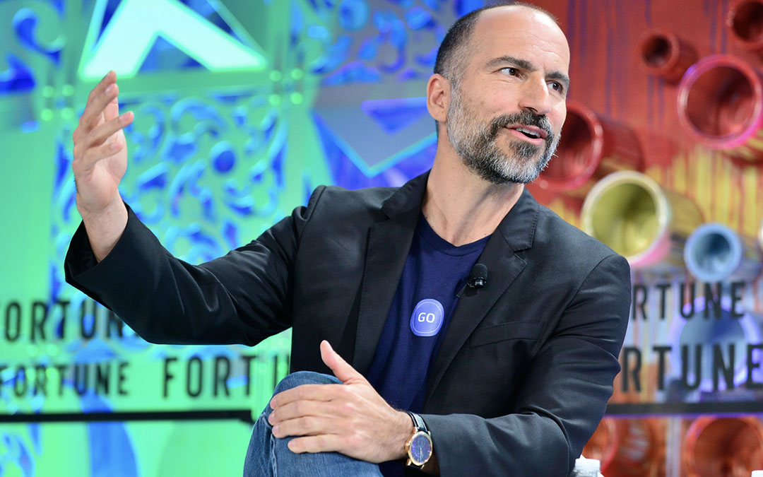 Can you identify Uber CEO’s Dara Khosrowshahi watch?