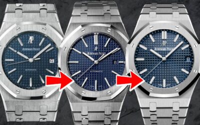 ZF Royal Oak 15500 upgraded to V3 with 4302 all-in-one movement