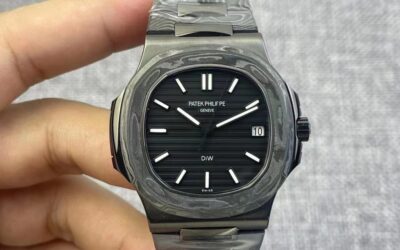 DiW Factory Replica Patek Philippe Nautilus 5711 Carbon Watch