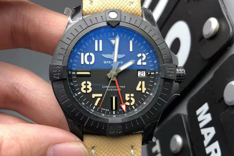 G Factory Replica Breitling Avenger GMT Black Watch Review
