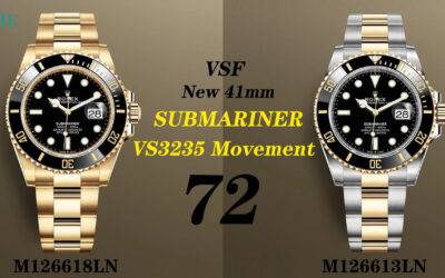 VSF release 126618/126613 Rolecks Submariner with VS 3235 Movement