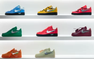 Unreleased Off-White x Nike Air Force 1 Samples on Display at Virgil Abloh Show in Miami