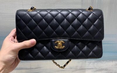 True 187 Chanel Medium Classic Flap GHW from Tony