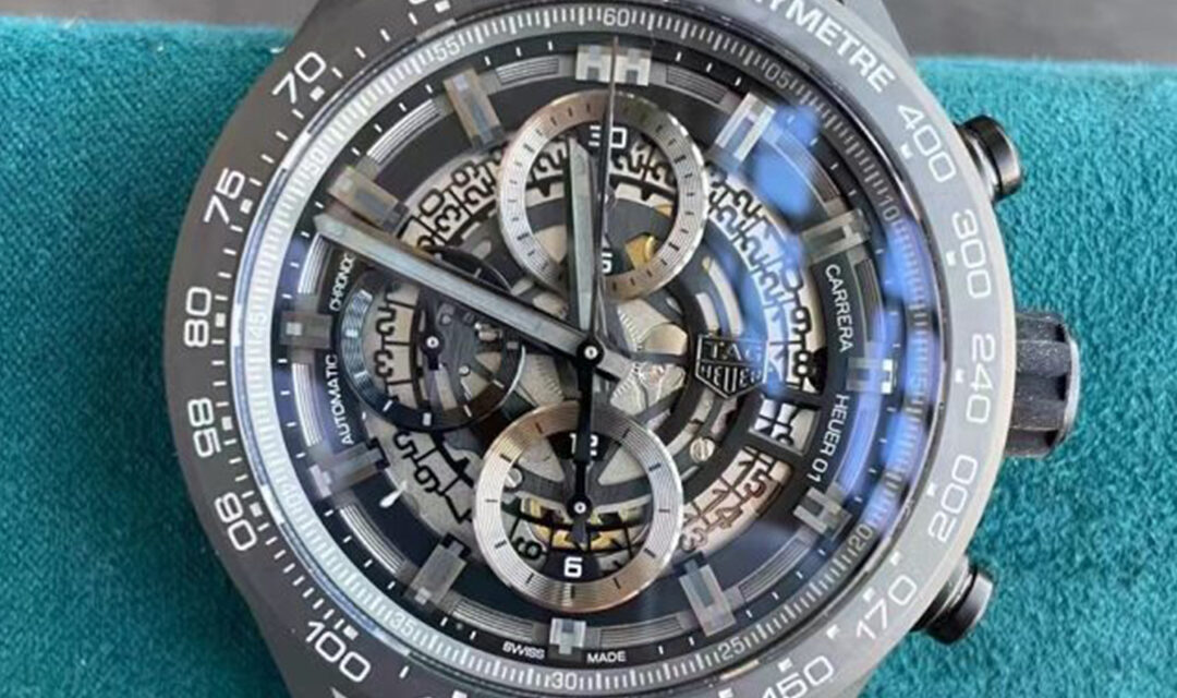 X Factory Replica Tag Heuer Carrera Heuer 01 Full Ceramic Watch