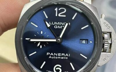 VS Factory Replica Panerai PAM 1279 Titanium Blue Watch