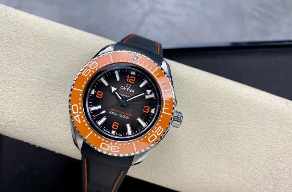 VS Factory Replica Omega Planet Ocean Ultra Deep Orange Watch
