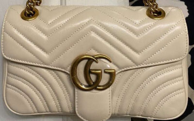 Gucci Marmont Small Matelassé Shoulder Bag From Orange Couch Factory