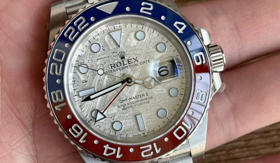 C+ Factory Replica Rolex GMT-Master with Meteorite Dial