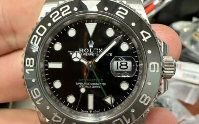 Clean Factory Rolex GMT-Master II 126710 Black & Grey Ceramic Bezel