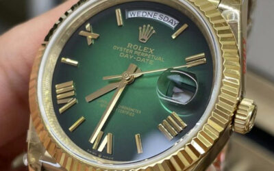 New Q Factory Rolex Day-Date Watches with Ombre Dial