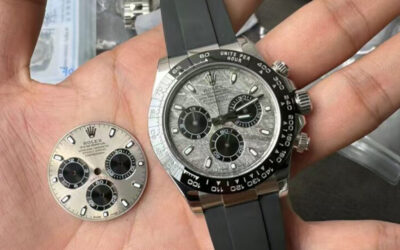 Clean Factory Rolex Daytona Meteorite Dial & Platinum Plating