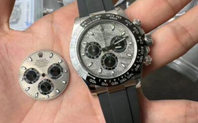 Clean Factory Rolex Daytona RB Meteorite Dial & Platinum Plating