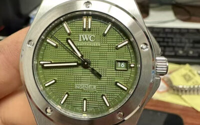 V7 Factory IWC Ingenieur IW328908 Green ‘Brad Pitt’